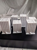 Monsterpocalypse Apartment Buildings Set, MonPoc 3D Printed Terrain, product image 7