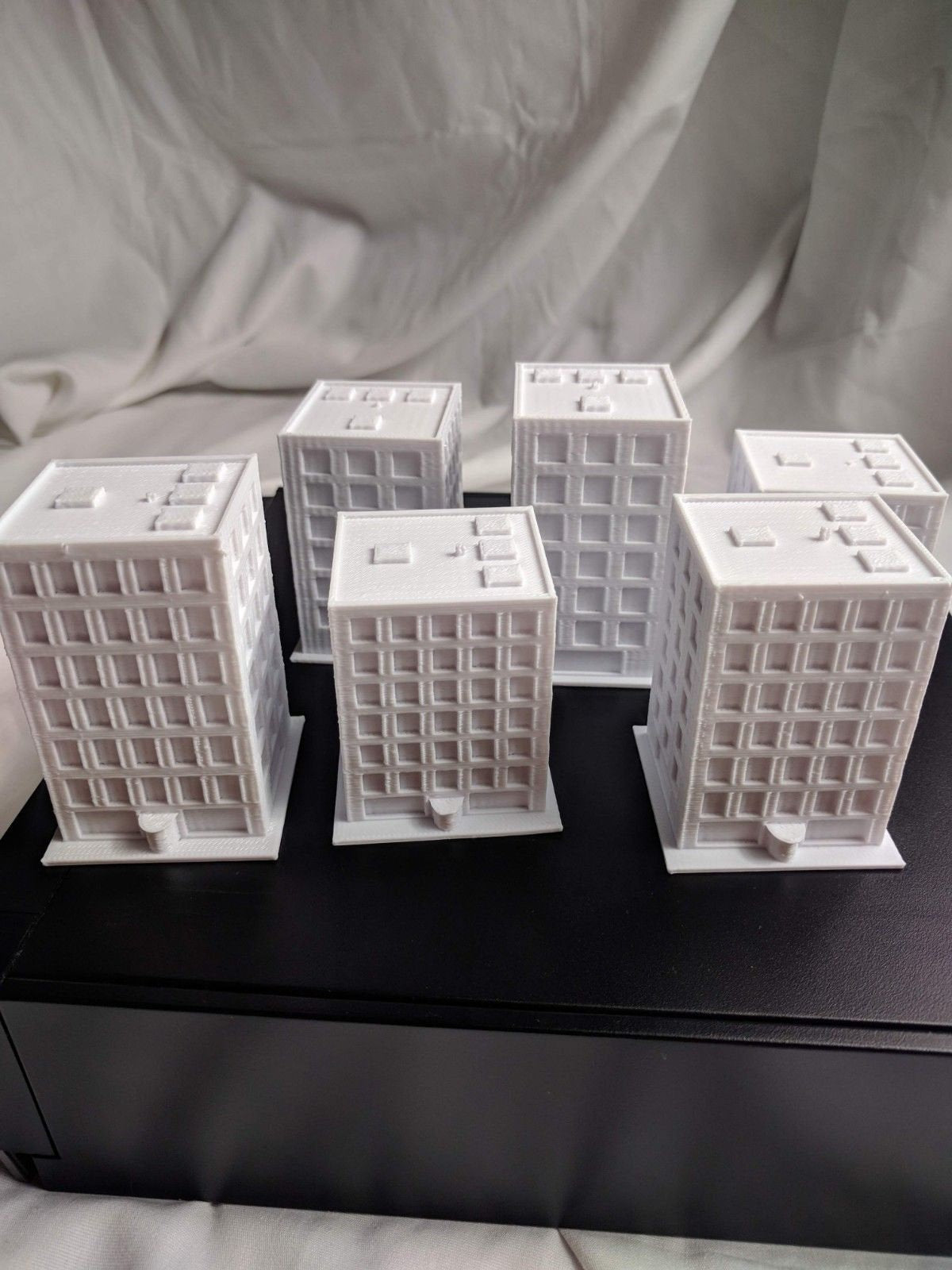 Monsterpocalypse Apartment Buildings Set, MonPoc 3D Printed Terrain, product image 7