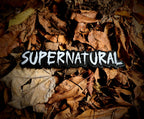 Supernatural – Horror Bookshelf Genre Title Sign | Dripping Lettering Shelf Label | Book Nook Decor