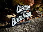 Creature from the Black Lagoon Logo Shelf Art, Movie Room Display, Diorama Title Display, product image 3