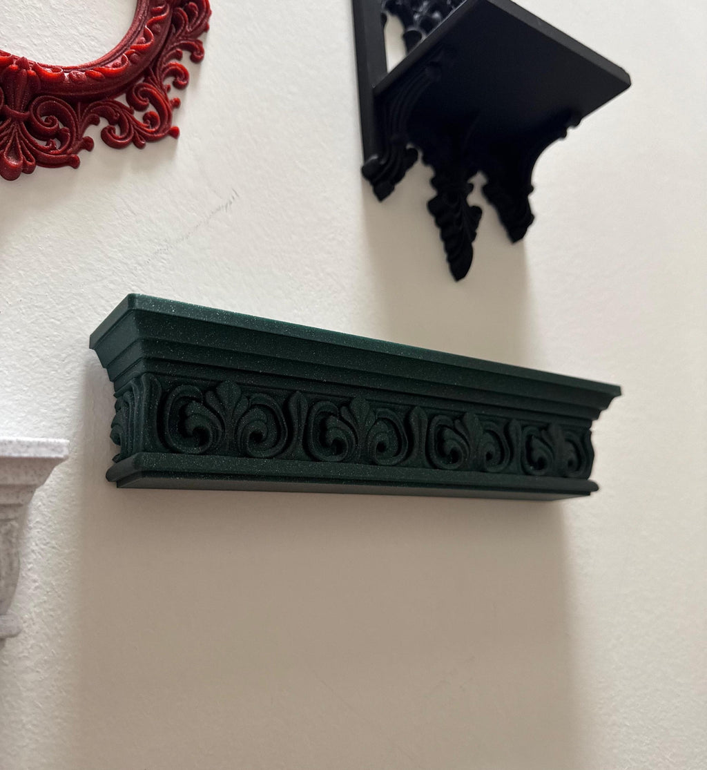 Ornate Gothic Wall Shelf – Decorative Baroque Style Floating Shelf – Wall Accent for Home Decor, product image 3