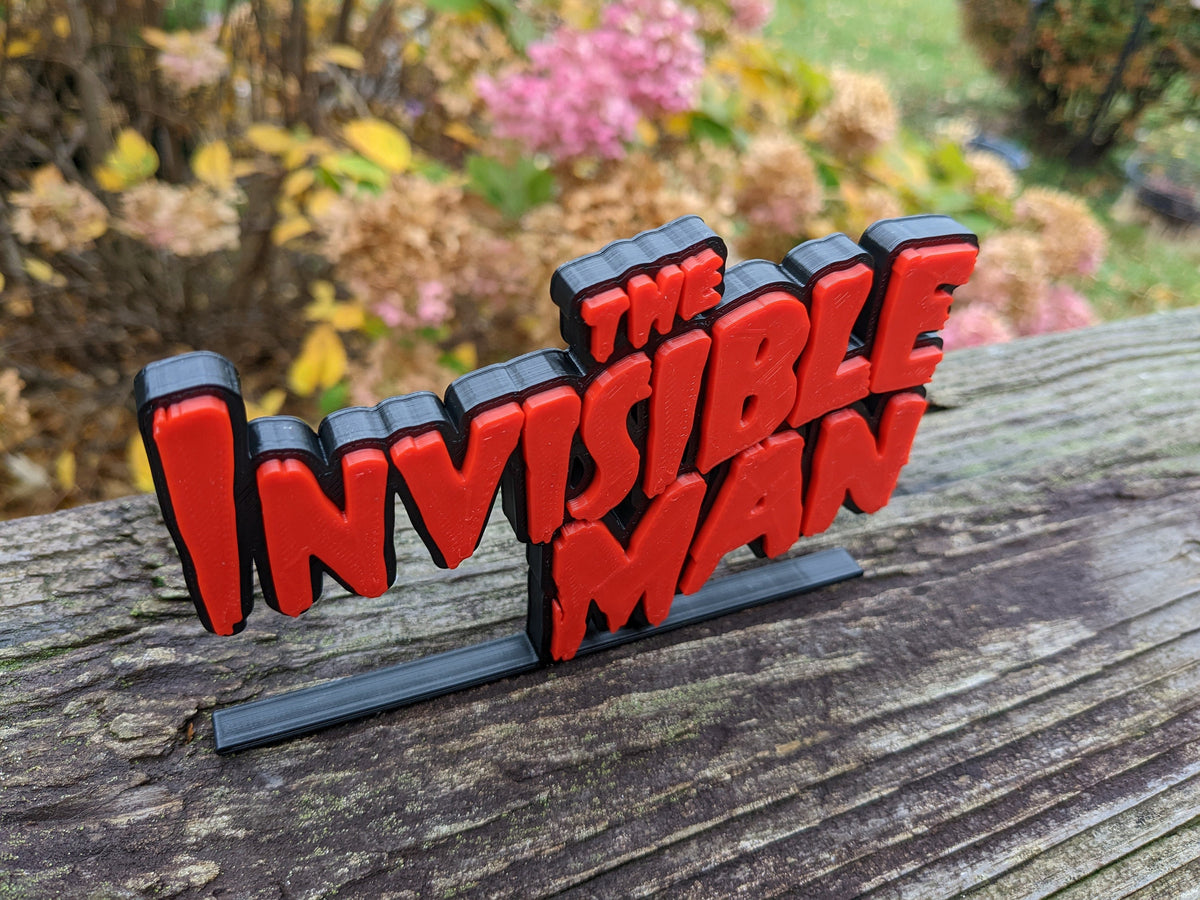 The Invisible Man - 1933 Vintage Film Title