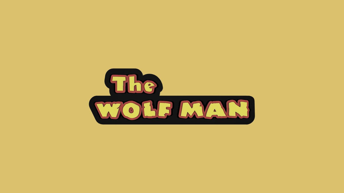 The Wolf Man Vintage - 3 Color Print