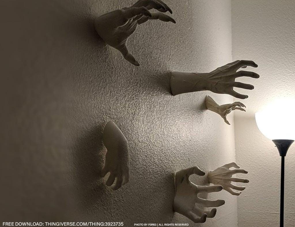 Creepy Wall Hands – Halloween Haunted House Prop Decoration, product image 4