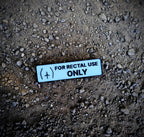 Funny 3D Printed "For Rectal Use Only" Sign – Gag Gift
