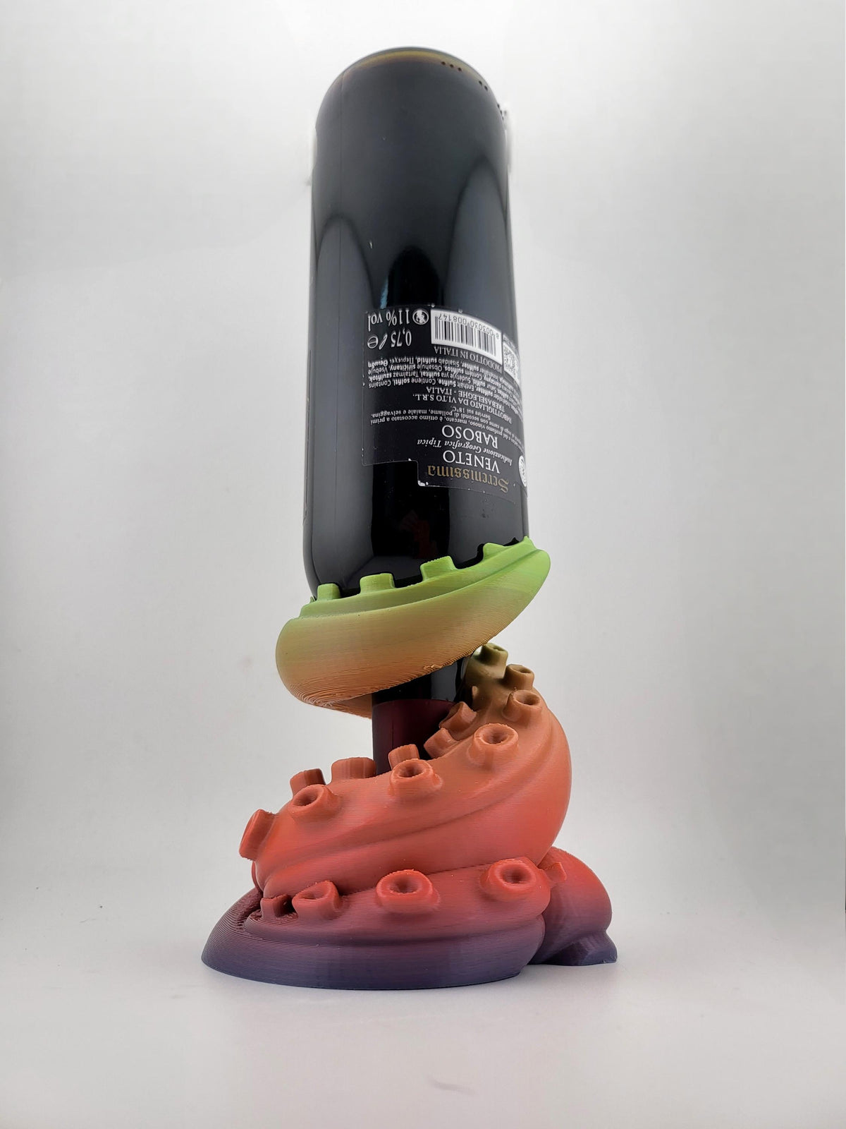 Tentacle Wine Bottle Holder – Kraken Octopus Bar Decor for 750ml Wine, Nautical Goth Gift