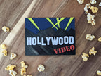 Hollywood Video Store Sign - Retro Fan Shelf Decor