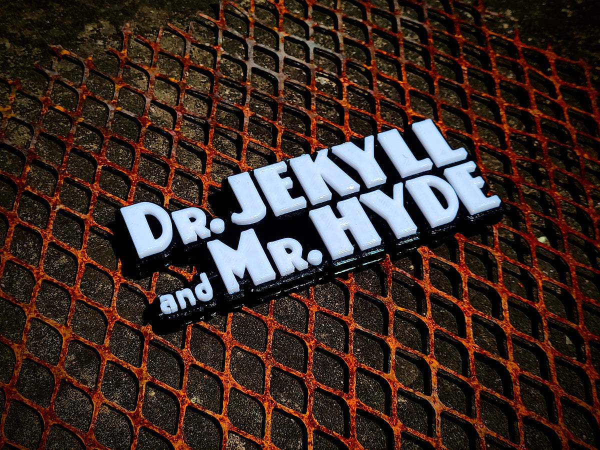 Vintage Dr. Jekyll and Mr. Hyde 1931 Movie Sign | Retro Film Decor