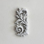 Victorian Acanthus Wall Decor | Gothic Frond Filigree | Ornate Architectural Wall Accent | Cathedral Inspired Ornament | Dark Academia Decor