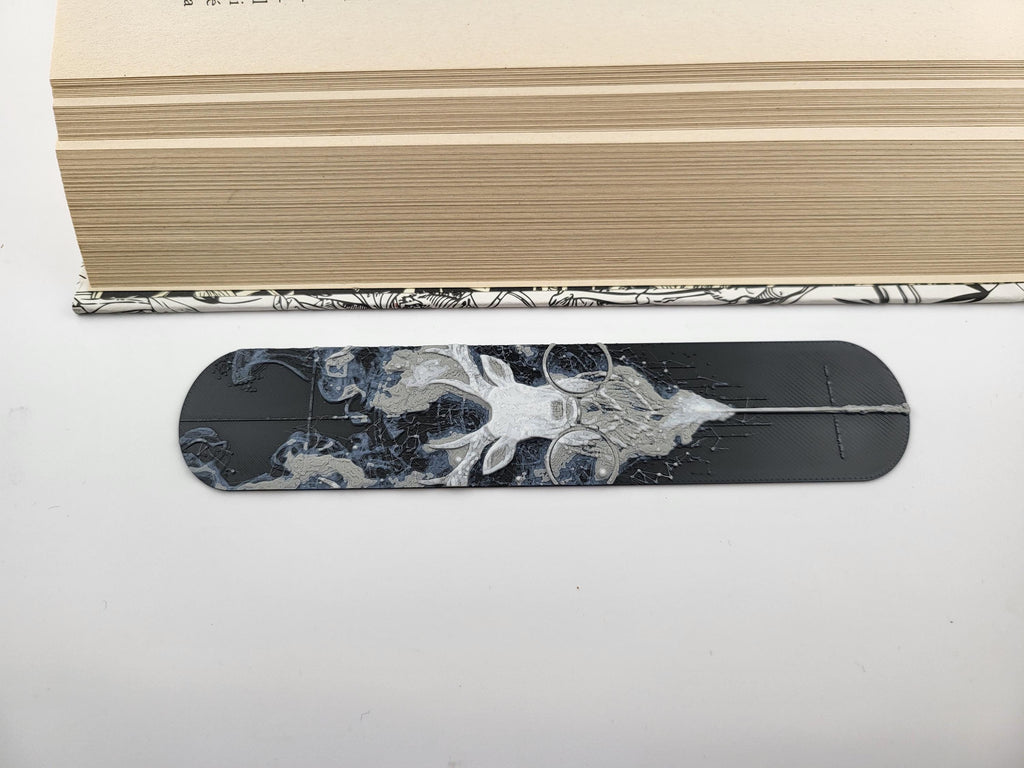 Conjuring Deer Stag Fantasy Bookmark Dark Magic Academia Page Holder Gothic Bookish Readers Gift