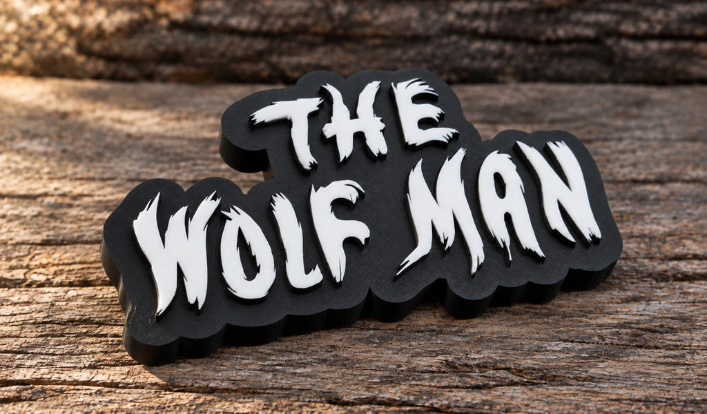 The Wolfman Version 1 - 2 Color Print