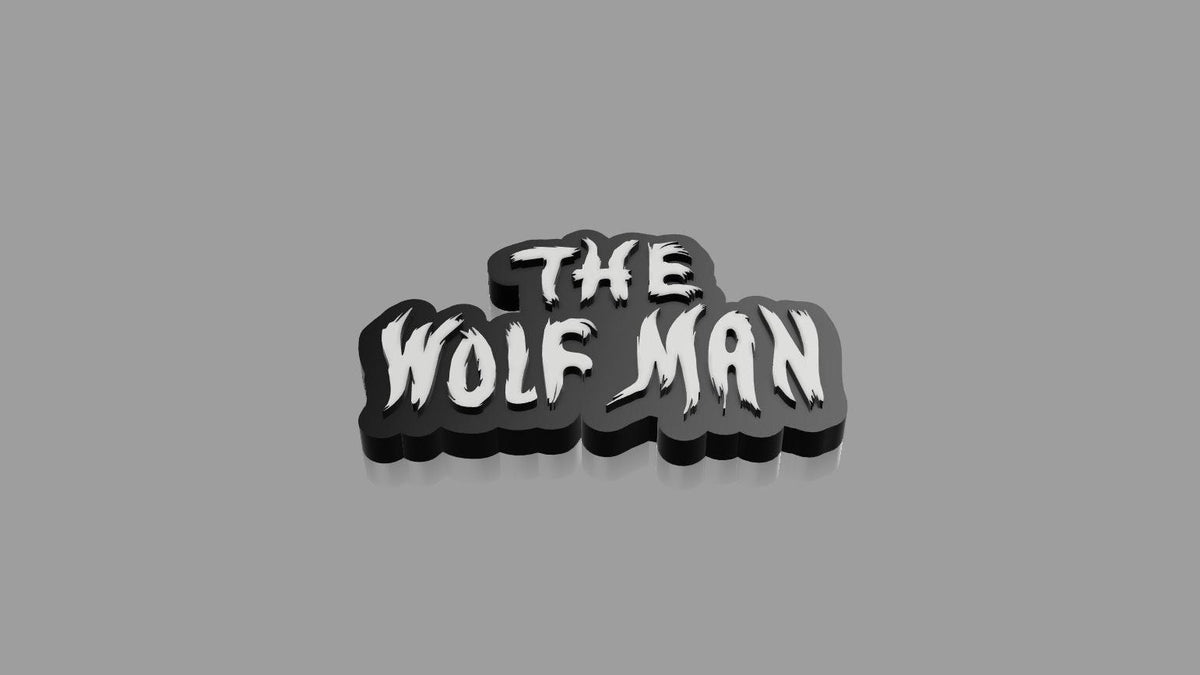 The Wolfman Version 1 - 2 Color Print