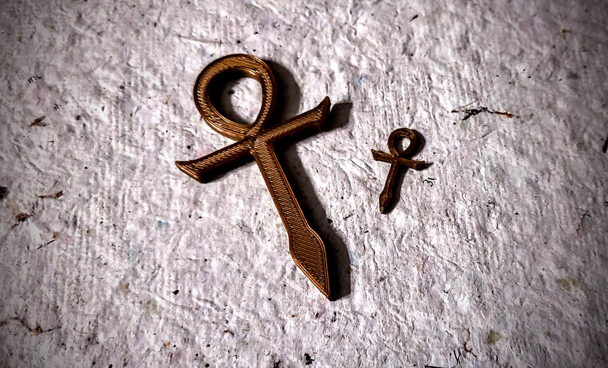 Egyptian Ankh Hieroglyph "Life" Crux Ansanta Talisman Egyptian Symbol of Vitality