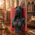 Sinister Bookend, Veiled Lady Book End, Gothic Library Decor, Dark Romance Bookshelf Accent, Black Statue Shelf Decor, Book Lover Gift