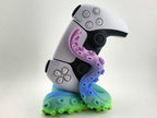 Tentacle Controller Stand for PS5 – Octopus Hentai Inspired DualSense Holder – Gamer Desk Decor – 3D Printed Gift