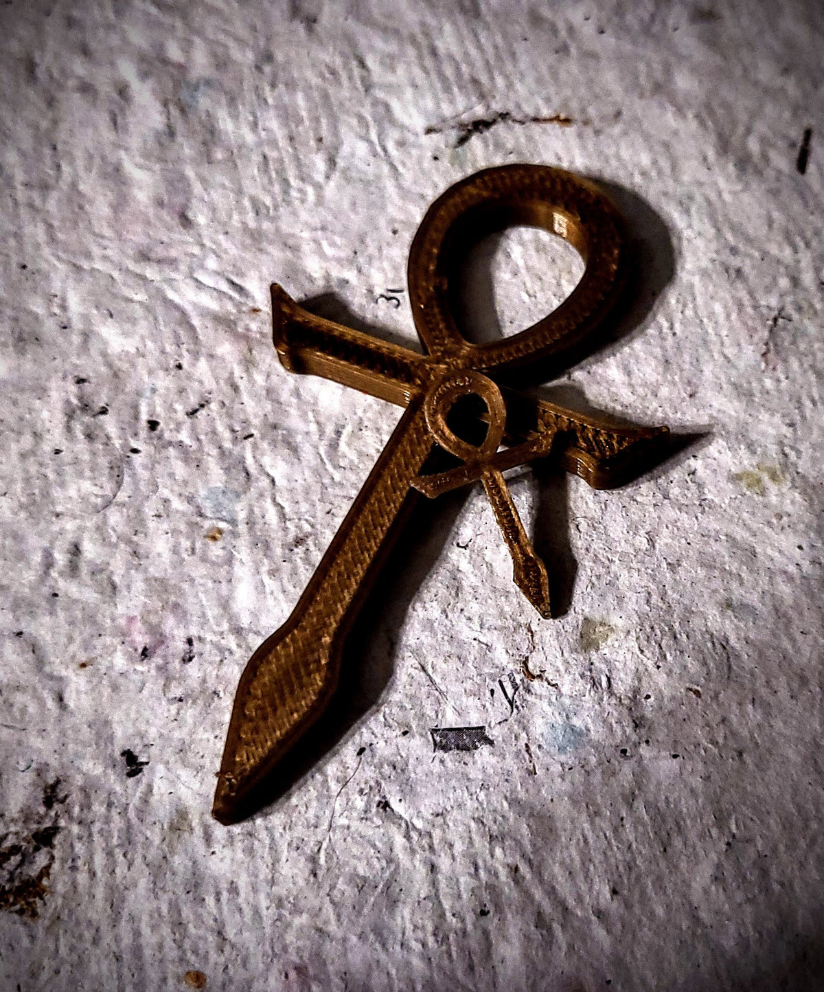 Egyptian Ankh Hieroglyph "Life" Crux Ansanta Talisman Egyptian Symbol of Vitality