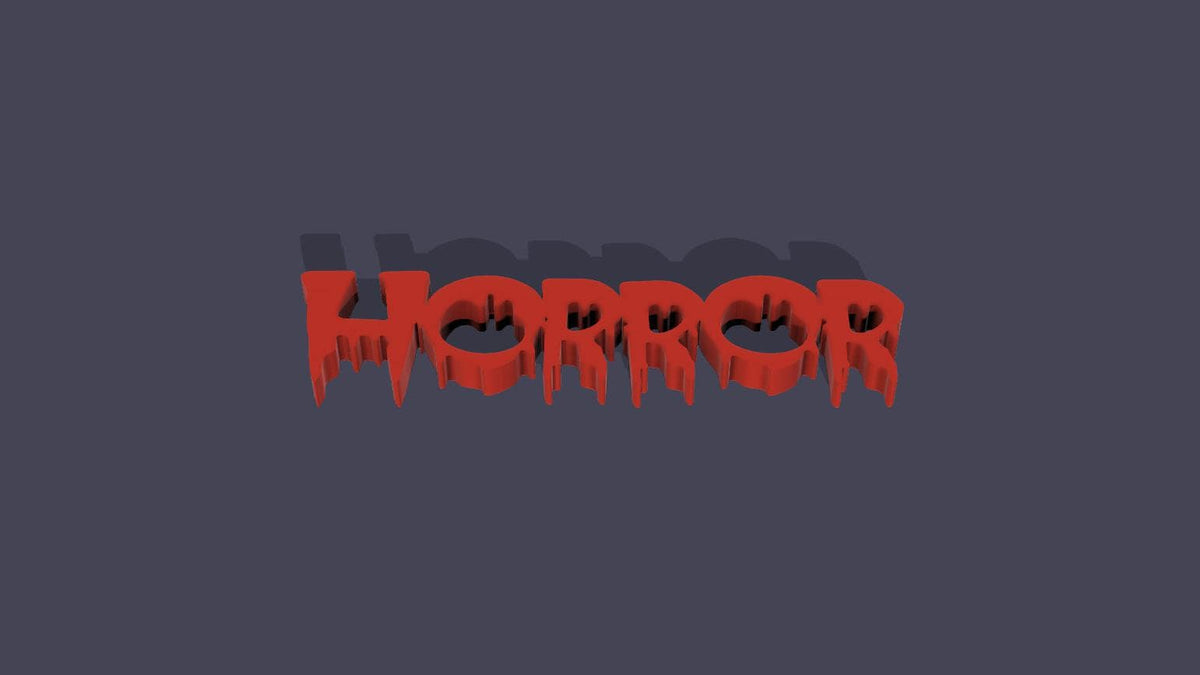 Horror Shelf Sign — image 8 of 8
